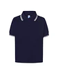 Polo Kid — Navy White — Sem Personalização - Thumbnail 1
