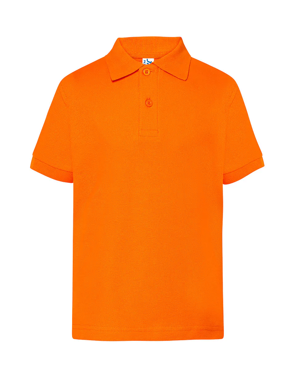 Polo Kid — Orange — Sem Personalização 1