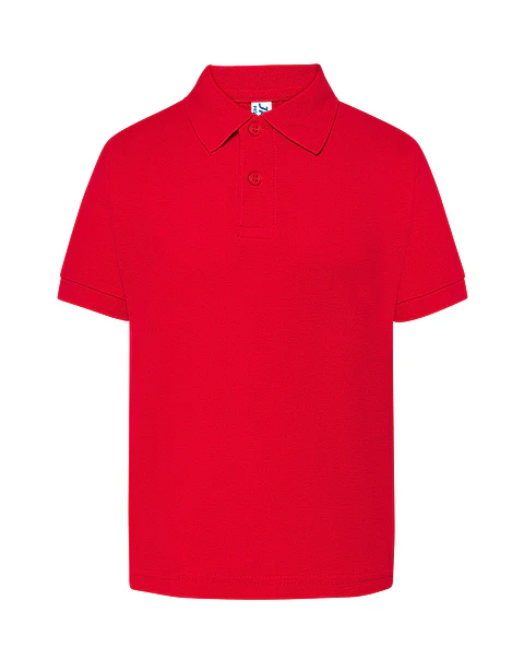 Polo Kid — Red — Sem Personalização