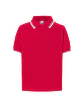 Polo Kid — RED - WHITE — Sem Personalização - thumbnail 1