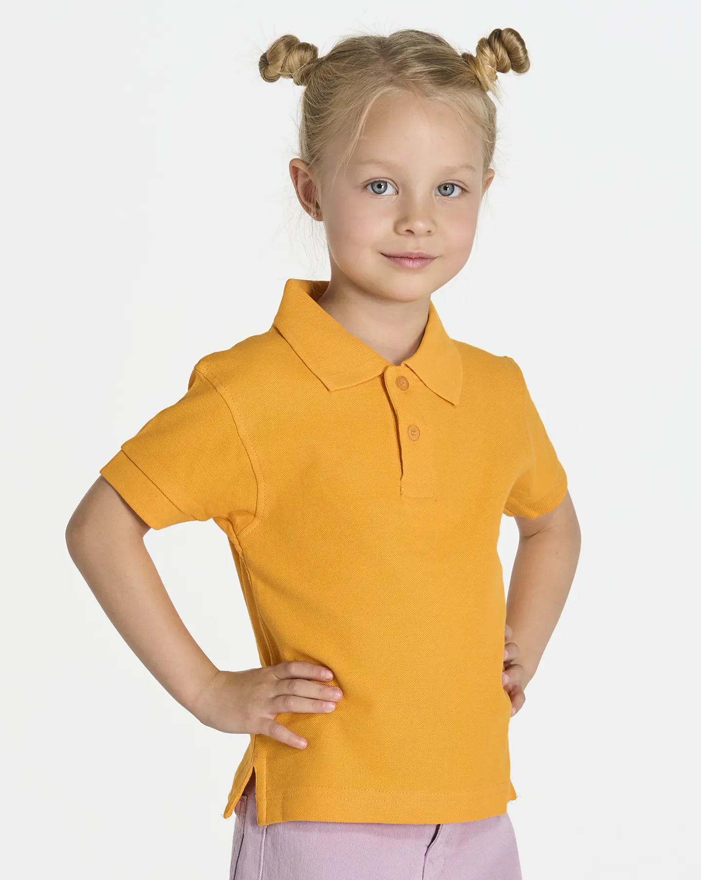 Polo Kid — Royal Blue — Sem Personalização 2
