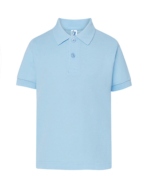 Polo Kid — Sky Blue — Sem Personalização