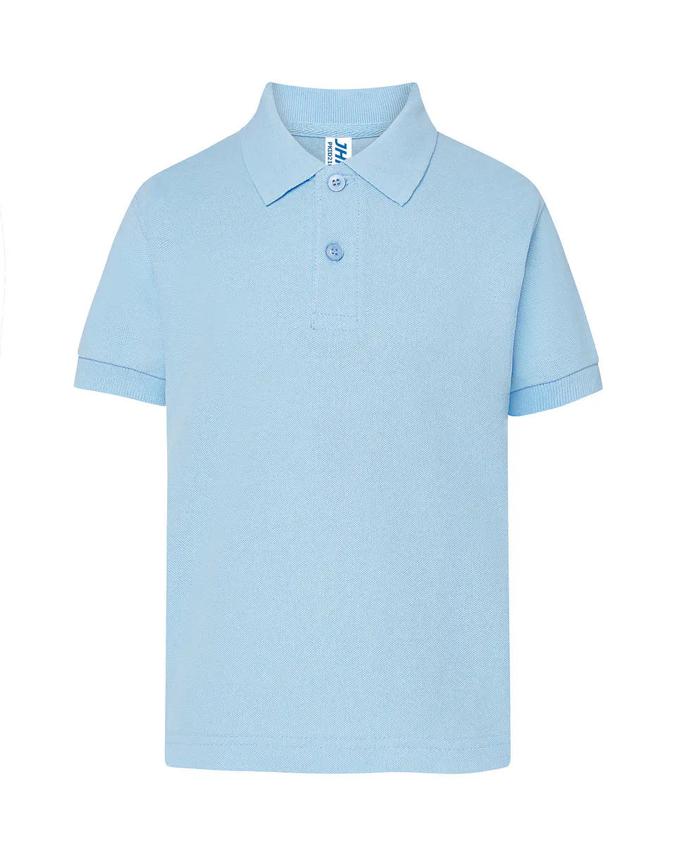 Polo Kid — Sky Blue — Sem Personalização 1