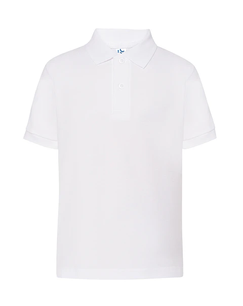 Polo Kid — White — Sem Personalização