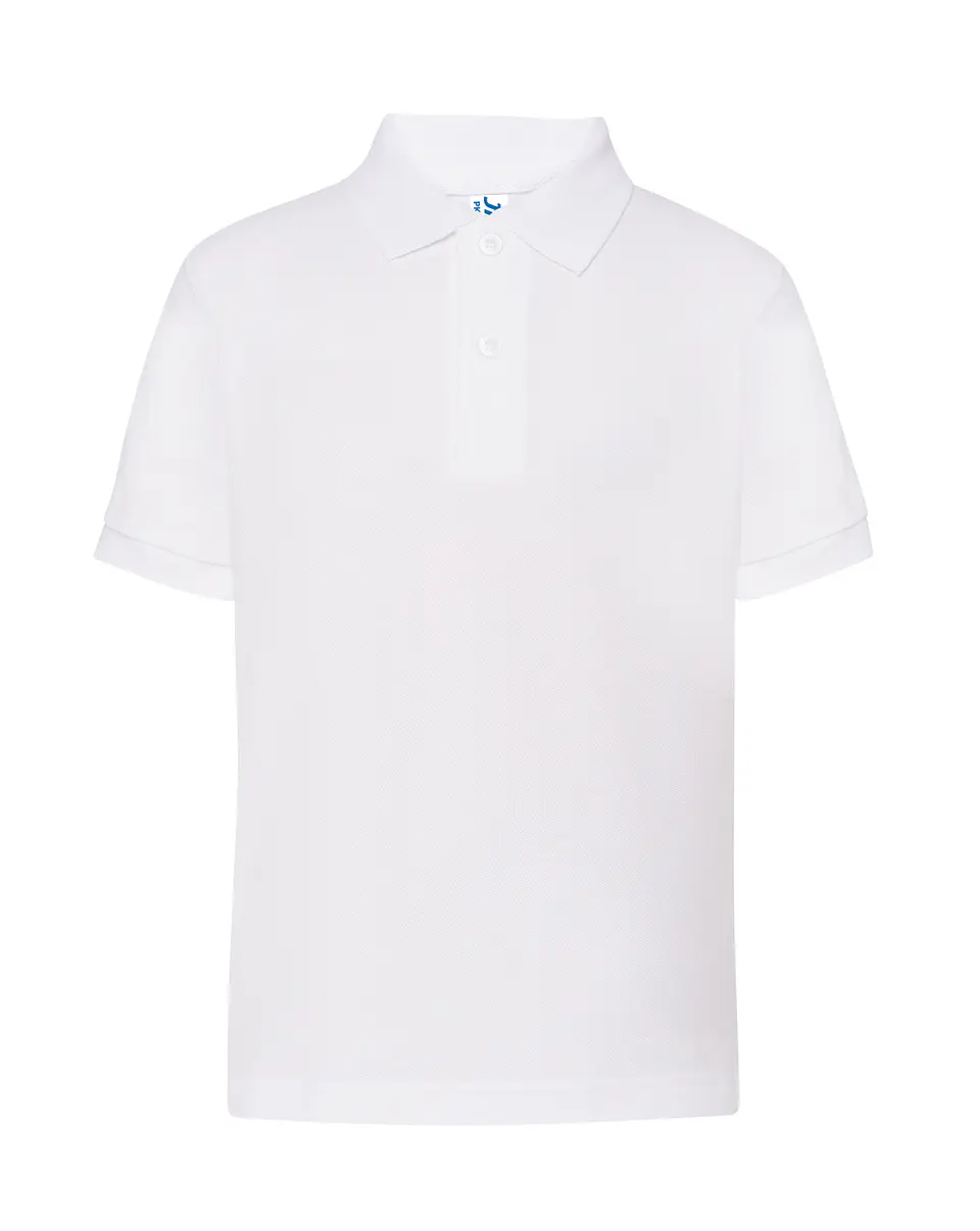 Polo Kid — White — Sem Personalização 1