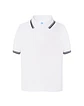 Polo Kid — White - Navy — Sem Personalização - Thumbnail 1