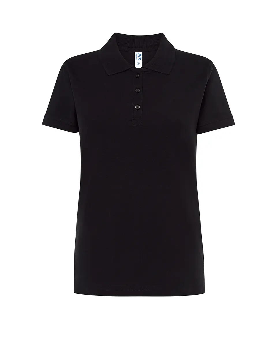 Regular Polo Lady — Black — Sem Personalização 1