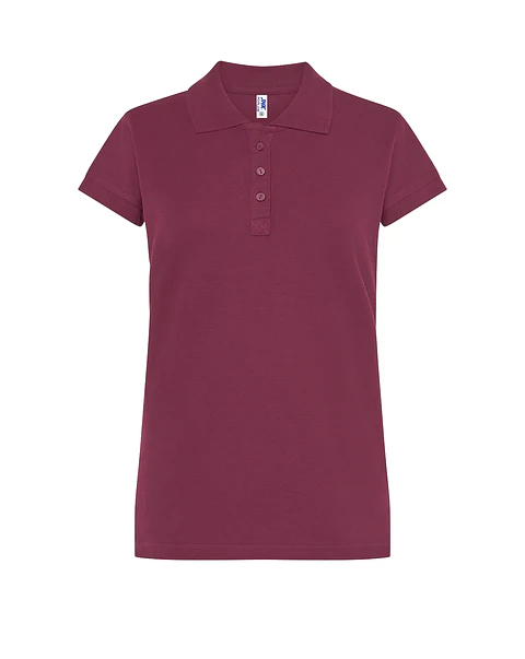 Regular Polo Lady — Burgundy — Sem Personalização