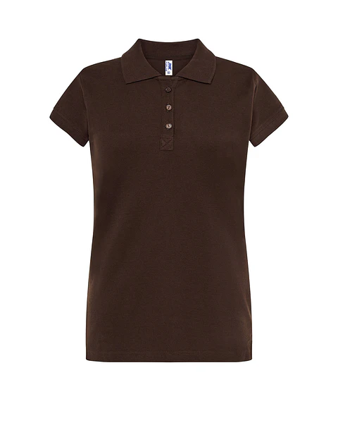 Regular Polo Lady — Chocolate — Sem Personalização
