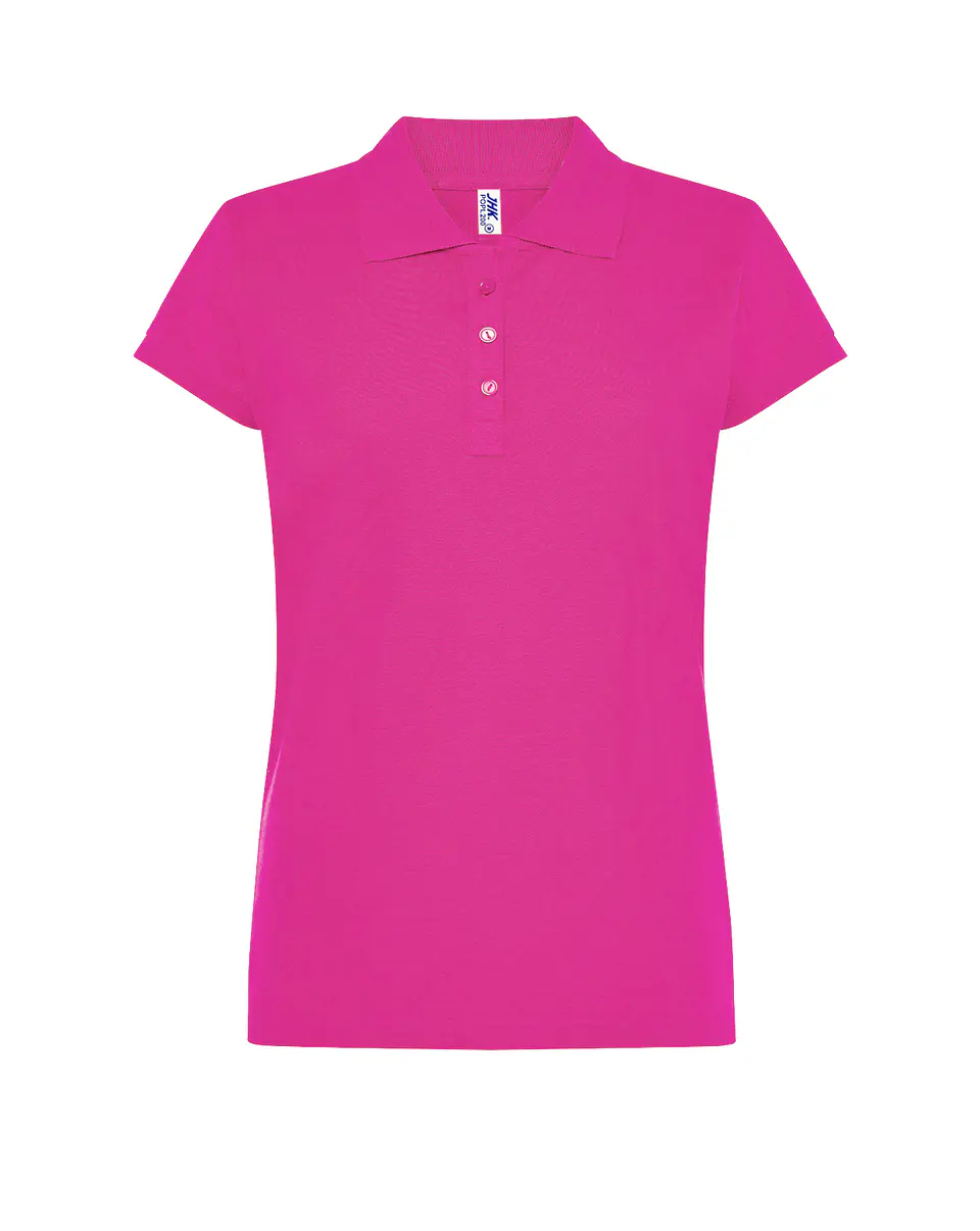 Regular Polo Lady — Fucsia — Sem Personalização 1