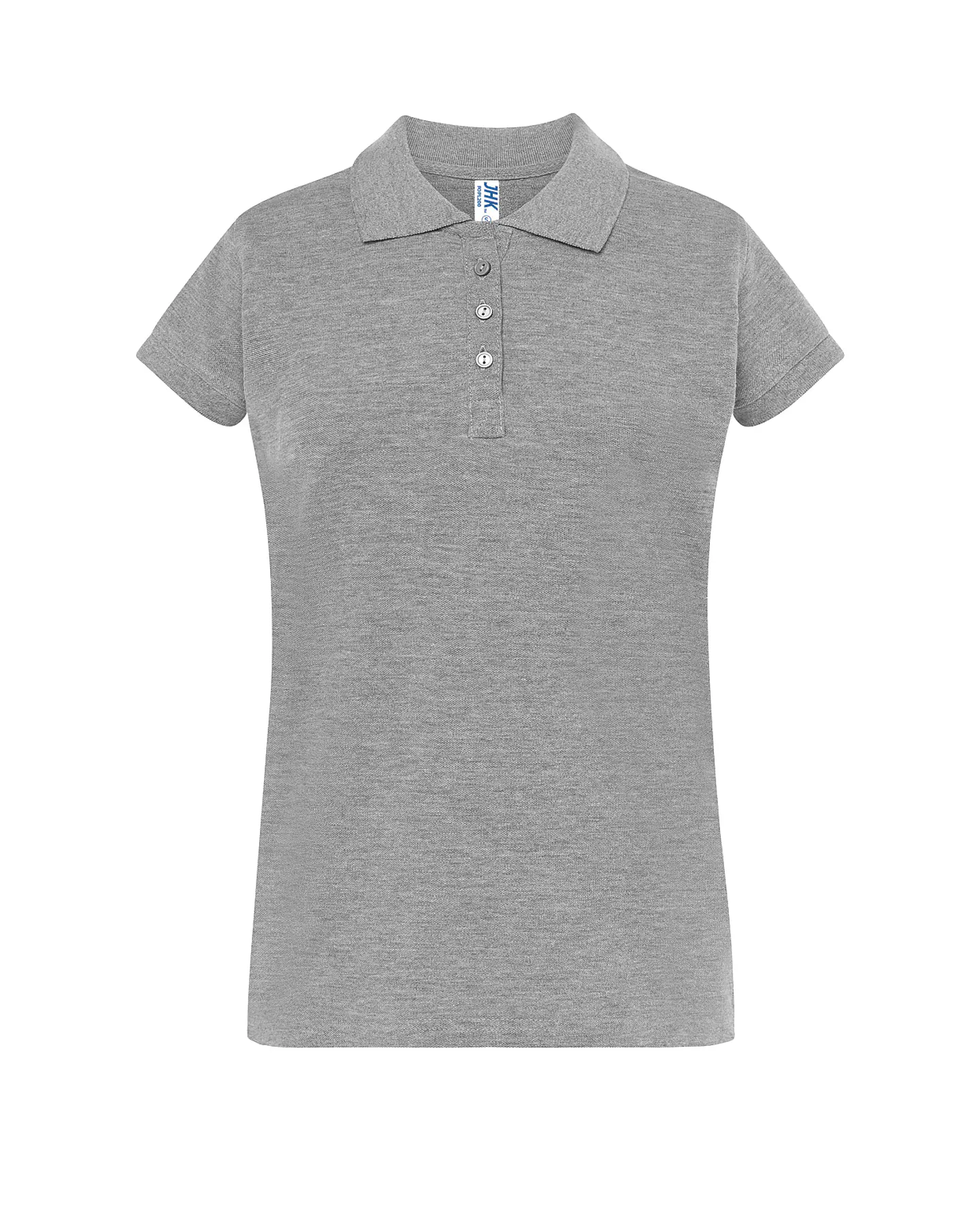 Regular Polo Lady — Grey Melange — Sem Personalização 1