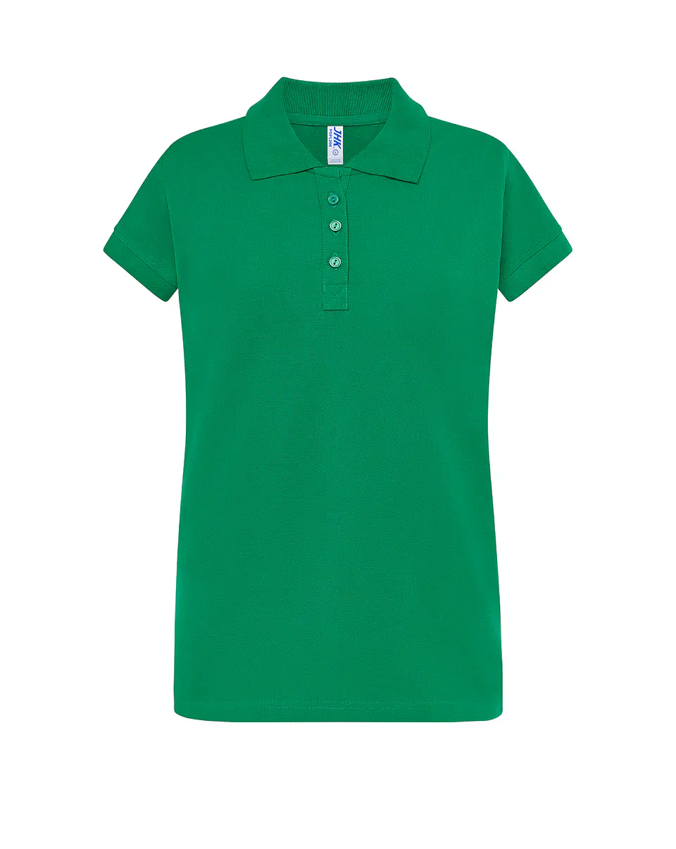 Regular Polo Lady — Kelly Green — Sem Personalização 1