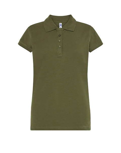 Regular Polo Lady — Khaki — Sem Personalização
