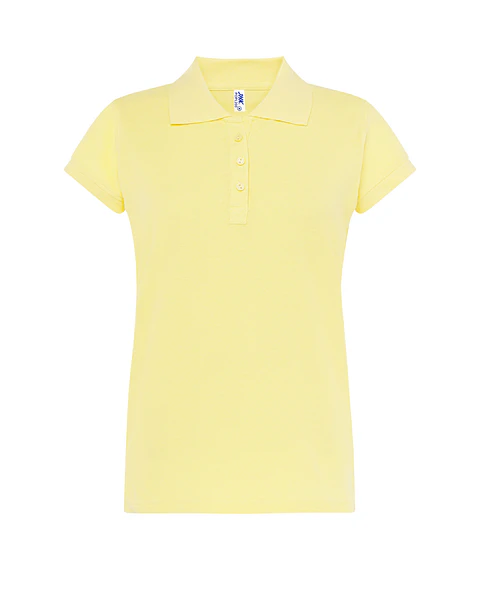 Regular Polo Lady — Light Yellow — Sem Personalização