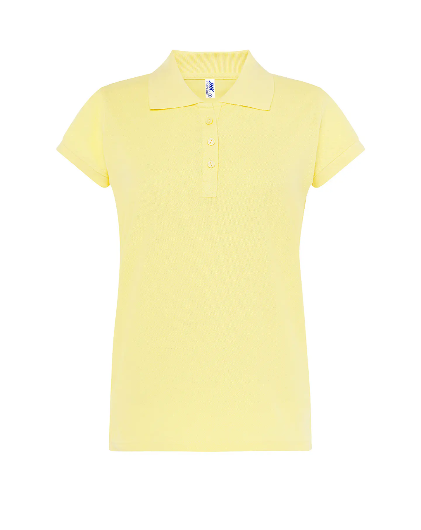 Regular Polo Lady — Light Yellow — Sem Personalização 1