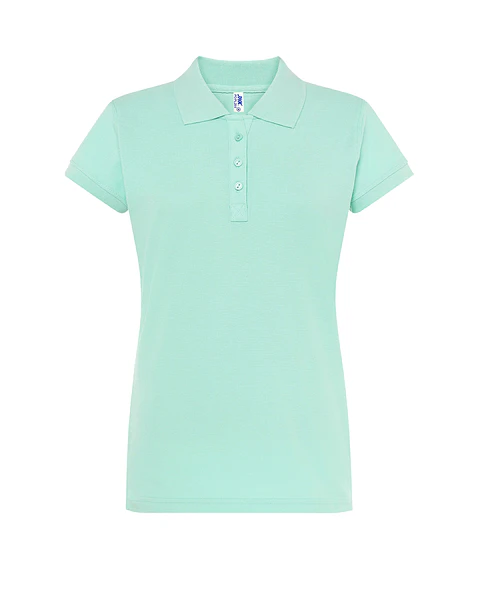 Regular Polo Lady — Mint Green — Sem Personalização