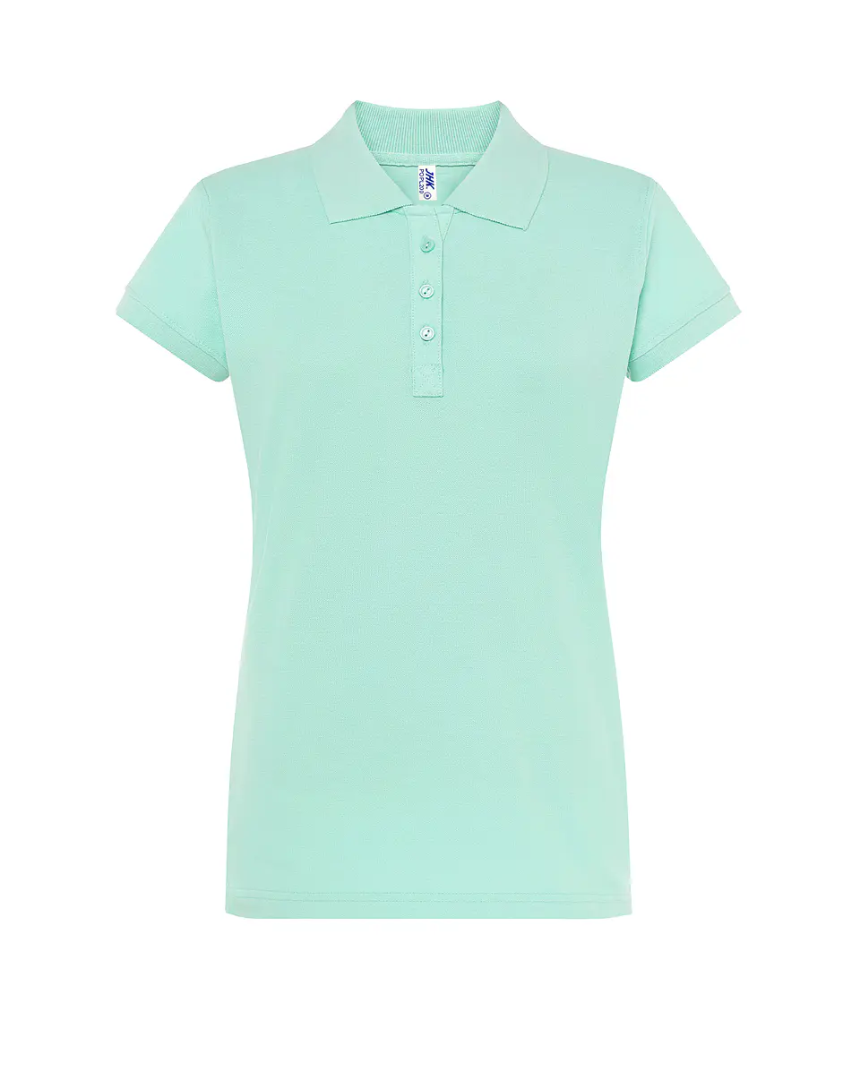 Regular Polo Lady — Mint Green — Sem Personalização 1