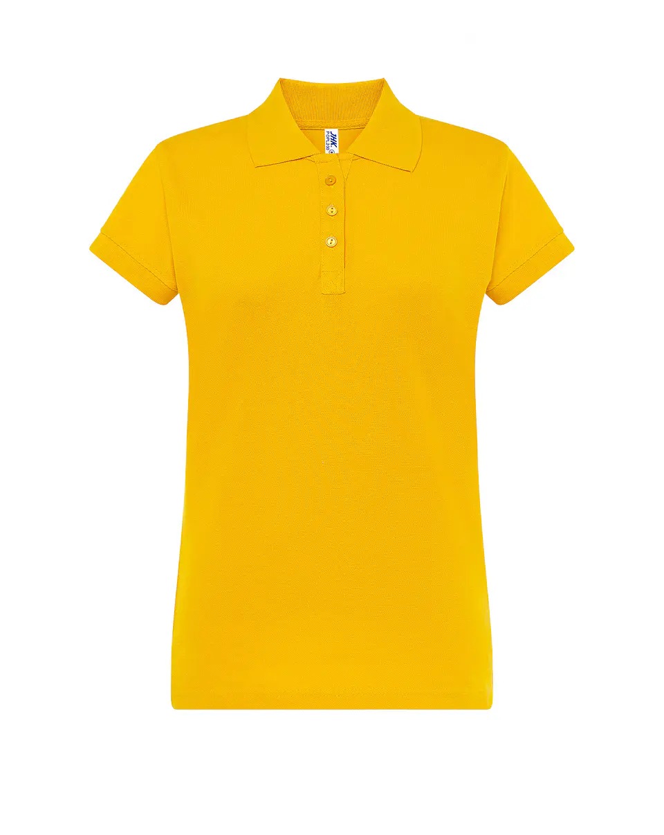 Regular Polo Lady — Mustard — Sem Personalização 1