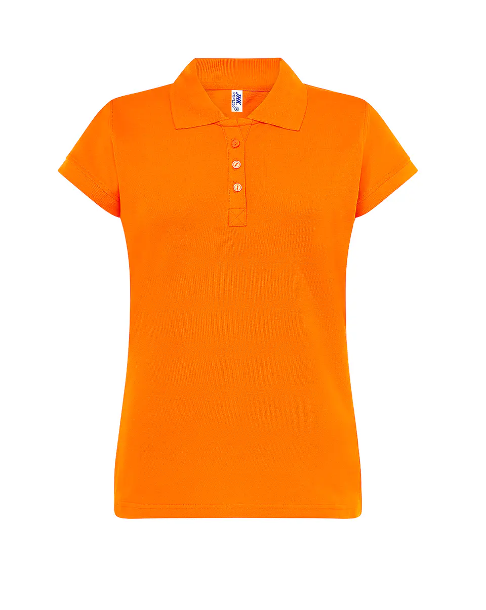 Regular Polo Lady — Orange — Sem Personalização 1