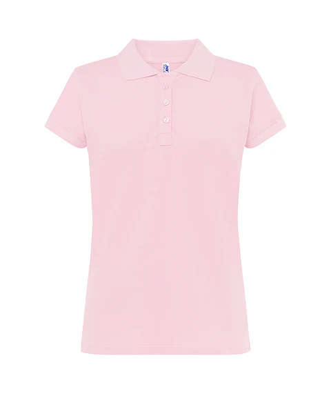 Regular Polo Lady — Pink — Sem Personalização