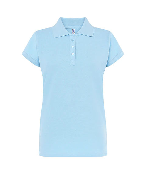 Regular Polo Lady — Sky Blue — Sem Personalização