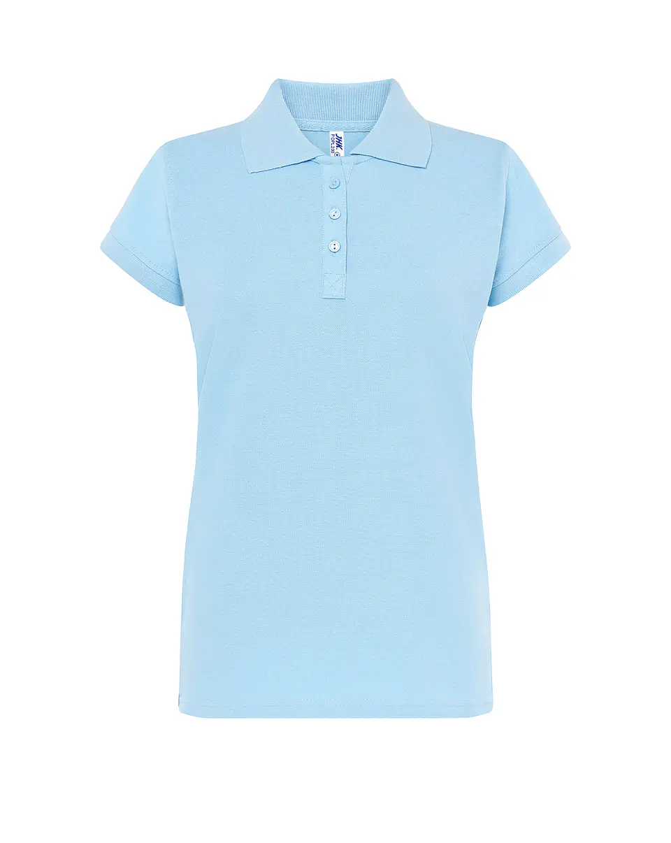 Regular Polo Lady — Sky Blue — Sem Personalização 1