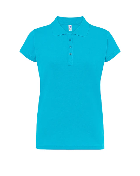 Regular Polo Lady — Turquoise — Sem Personalização
