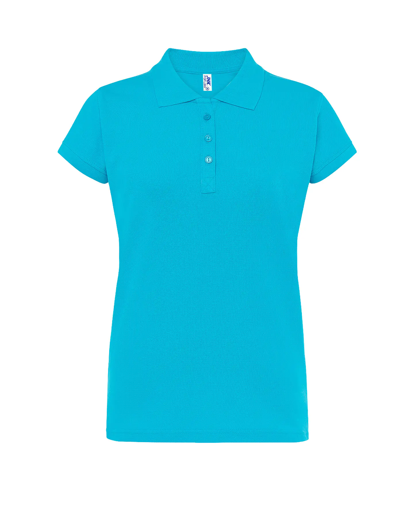 Regular Polo Lady — Turquoise — Sem Personalização 1