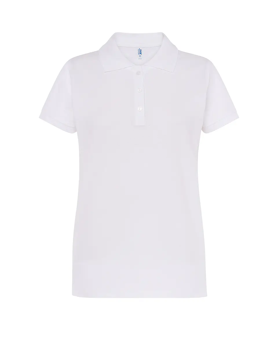 Regular Polo Lady — White — Sem Personalização 1