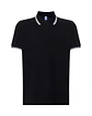 Regular Polo Man — Black - White — Sem Personalização - Thumbnail 1