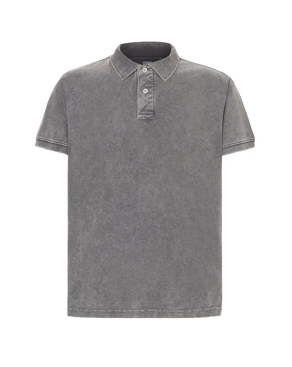 Regular Polo Man — Dark grey wash — Sem Personalização 1