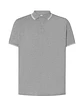 Regular Polo Man — Grey Melange - White — Sem Personalização - Thumbnail 1