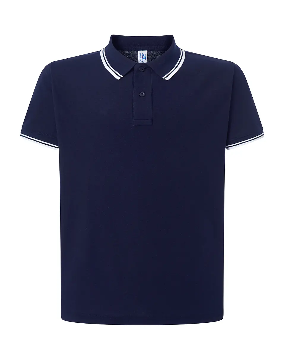 Regular Polo Man — Navy White — Sem Personalização 1