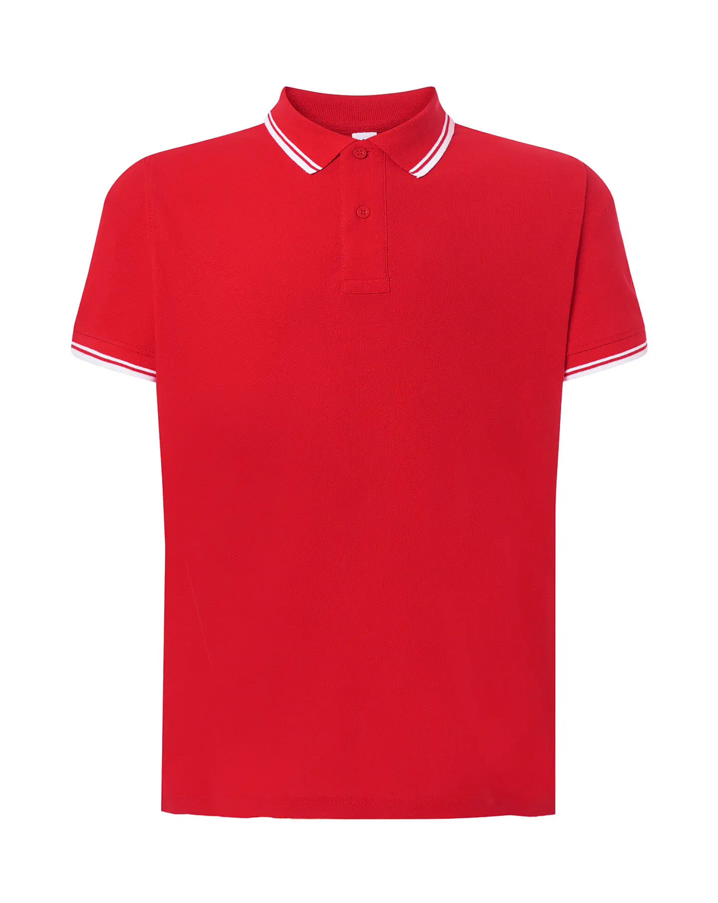Regular Polo Man — RED - WHITE — Sem Personalização 1