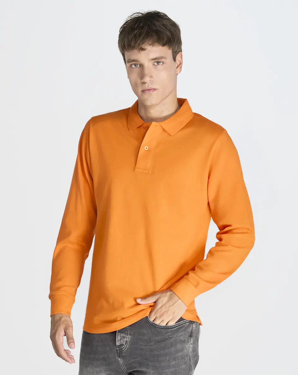 Regular Polo LS Man — Sem Personalização 1