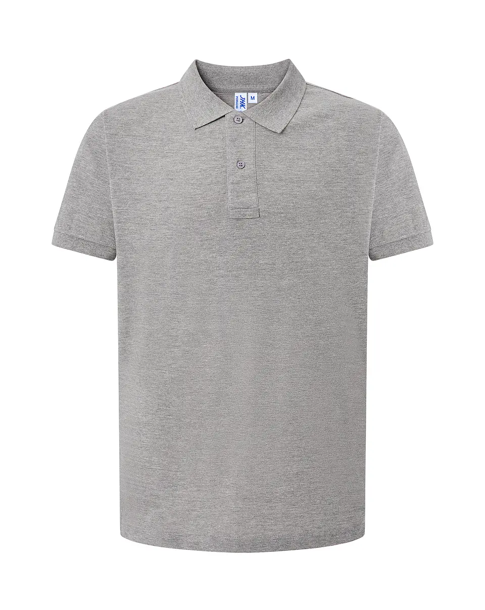 Polo Premium — Grey Melange — Sem Personalização 1