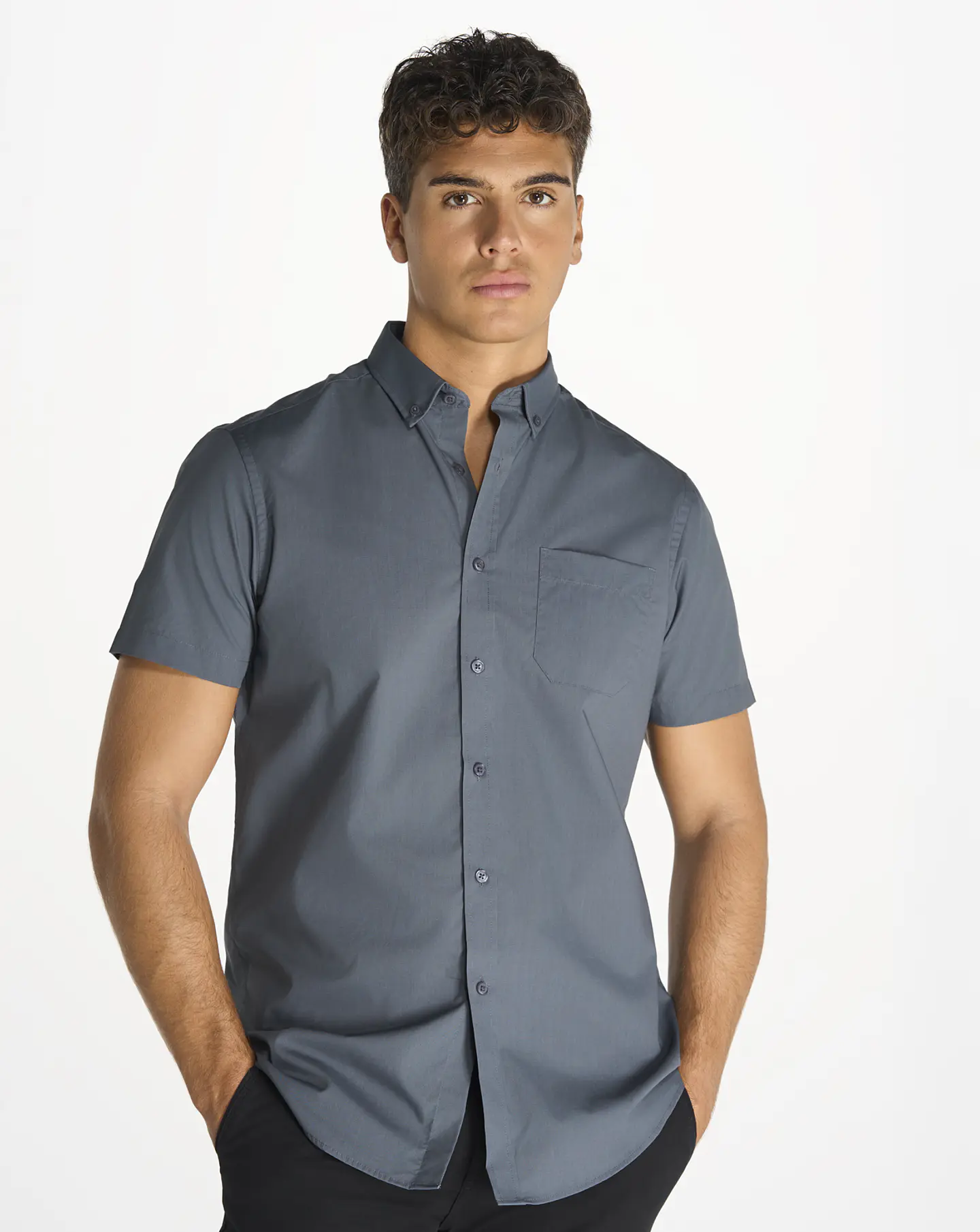 Casual & Business Ss Shirt Popelin — Sem Personalização 2