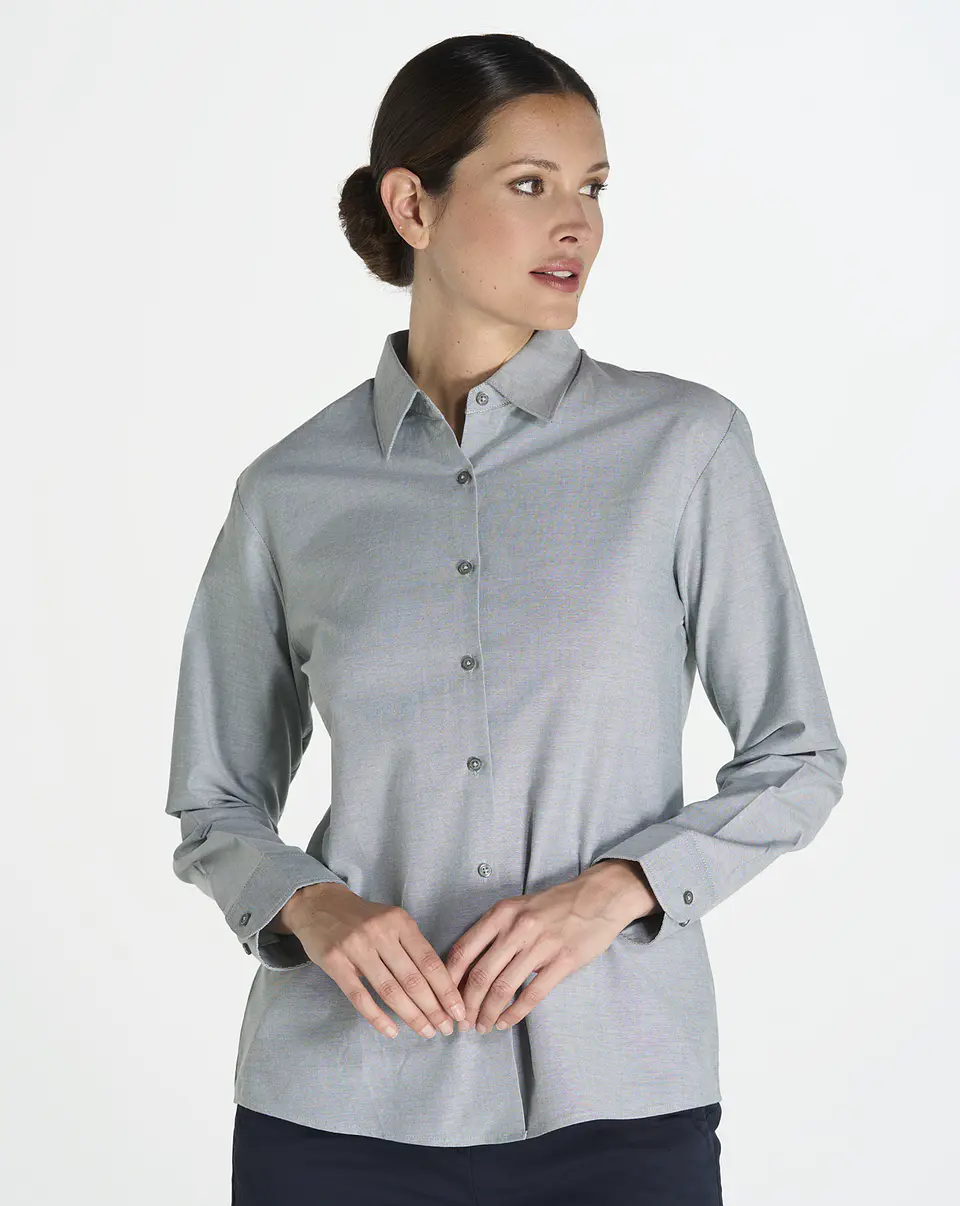Lady Casual & Business Shirt Oxford — Sem Personalização 2