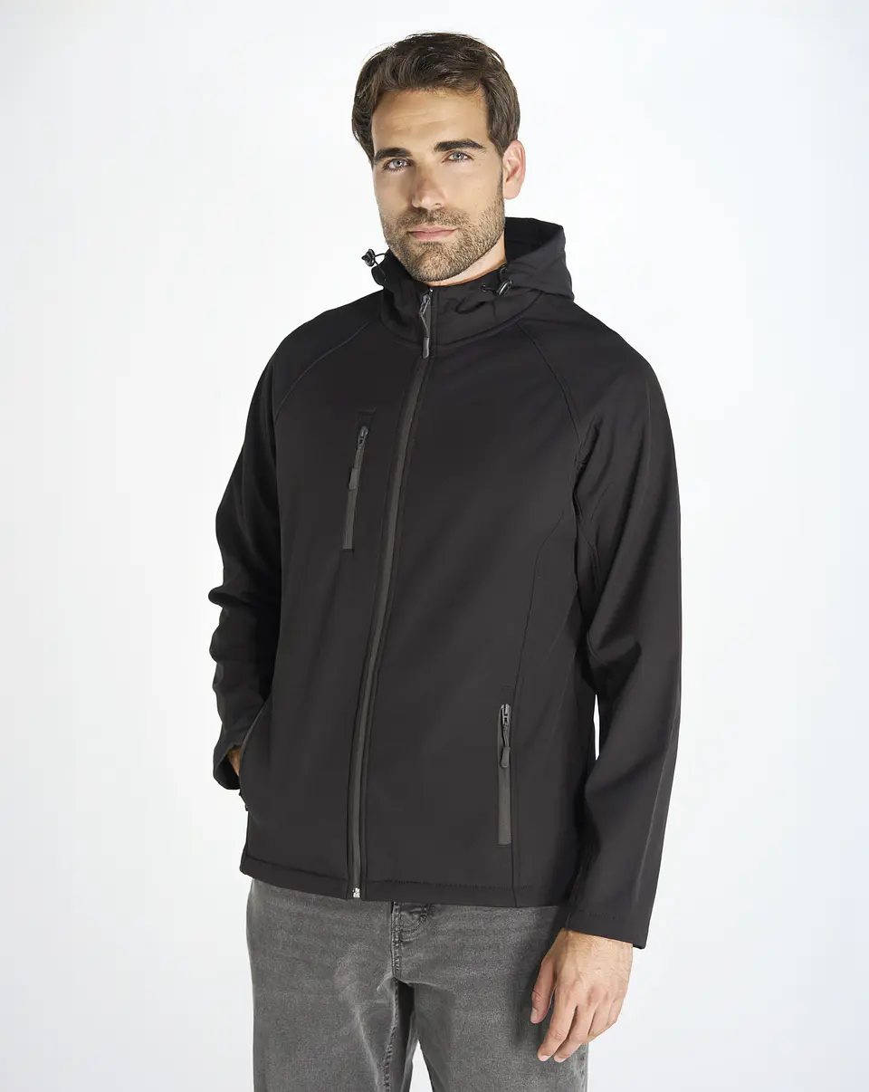 Softshell Jacket Hooded — Sem Personalização 1