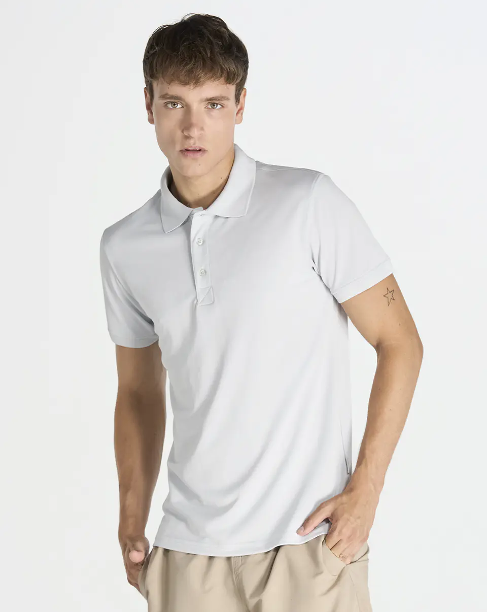 Heavy Pique Polo Man — Sem Personalização 1