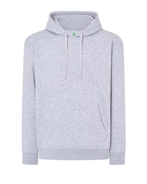 Kangaroo Sweatshirt 320 — Ash Melange — Sem Personalização