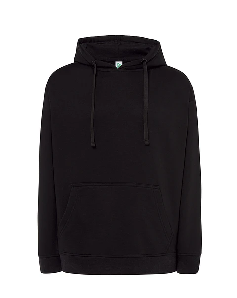 Kangaroo Sweatshirt 320 — Black — Sem Personalização