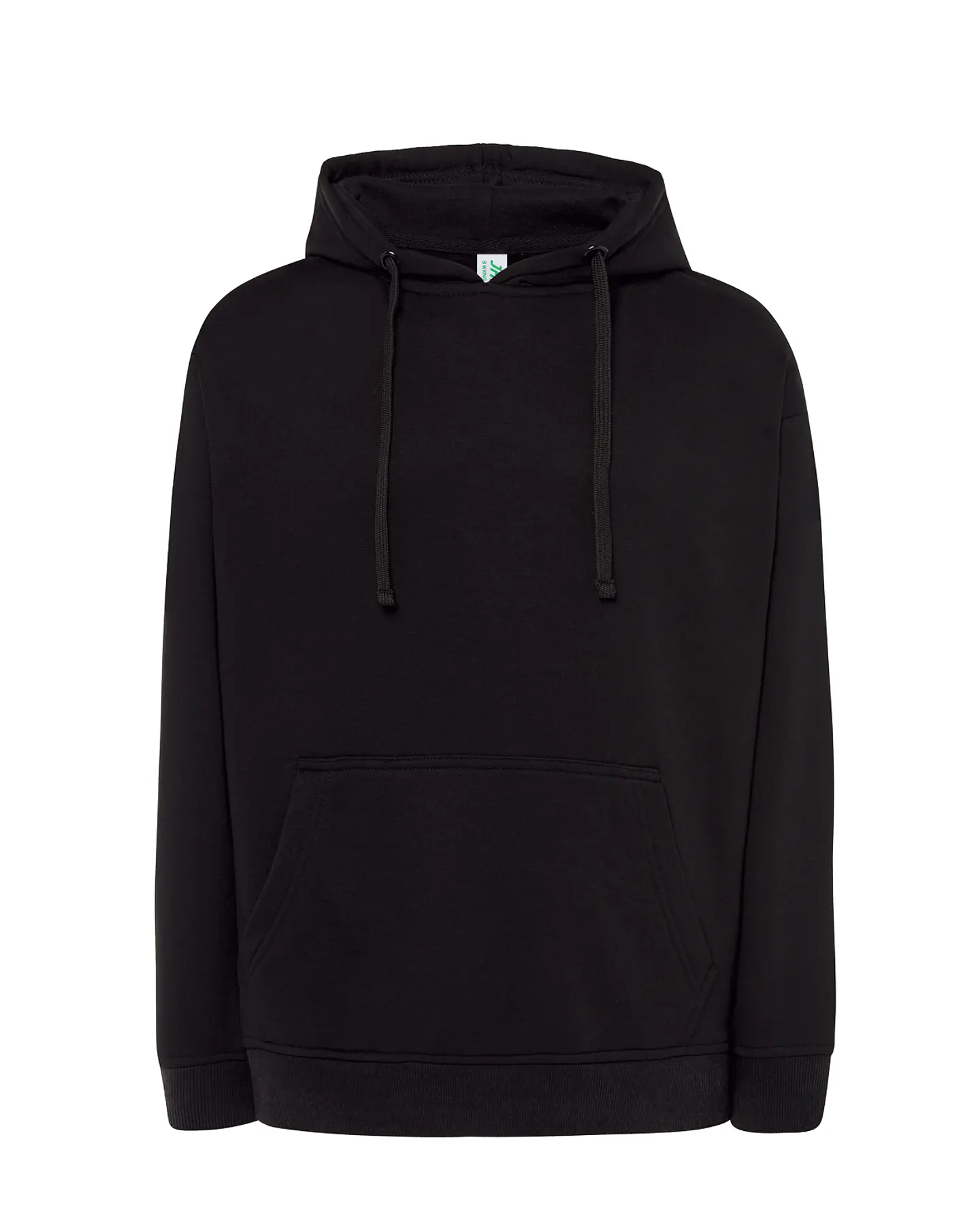 Kangaroo Sweatshirt 320 — Black — Sem Personalização 1