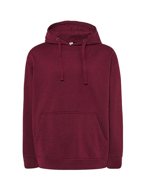 Kangaroo Sweatshirt 320 — Burgundy — Sem Personalização