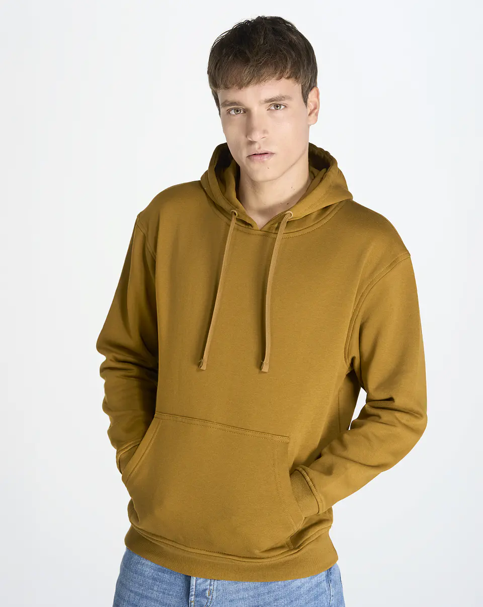 Kangaroo Sweatshirt 320 — Sky Blue — Sem Personalização 2