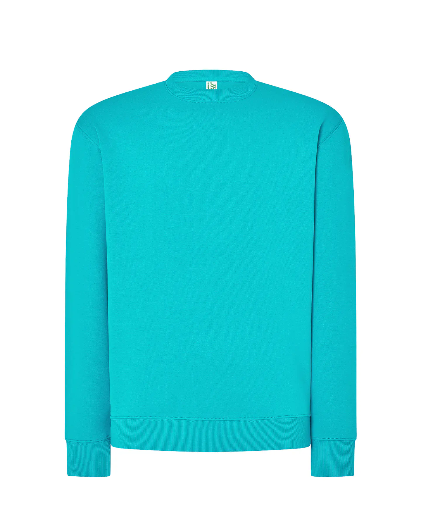 Crew Neck Sweatshirt — Aquamarine — Sem Personalização 1
