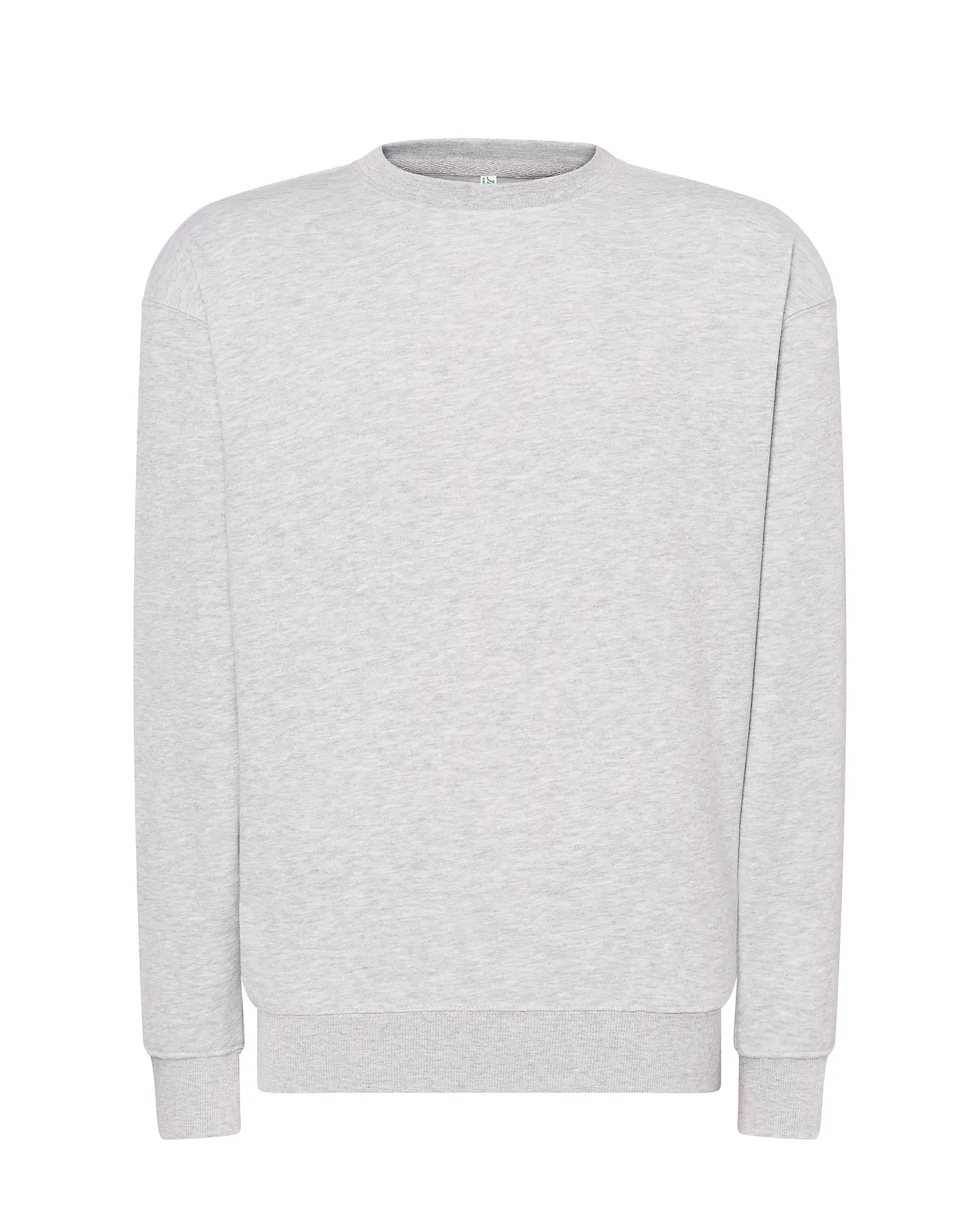 Crew Neck Sweatshirt — Ash Melange — Sem Personalização 1