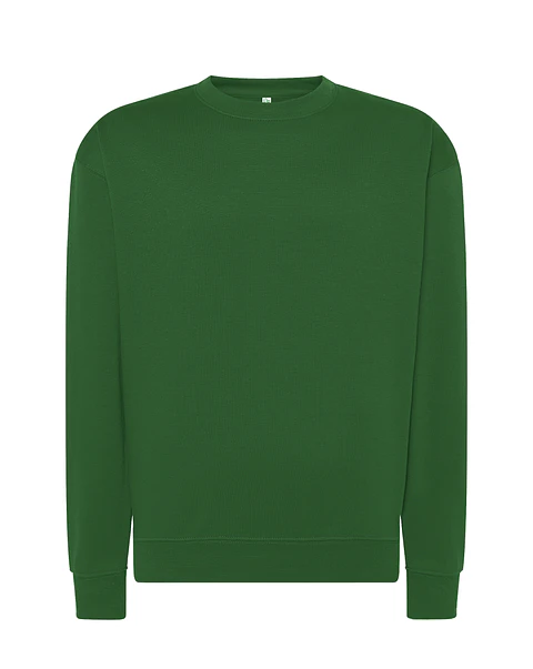 Crew Neck Sweatshirt — Bottle Green — Sem Personalização