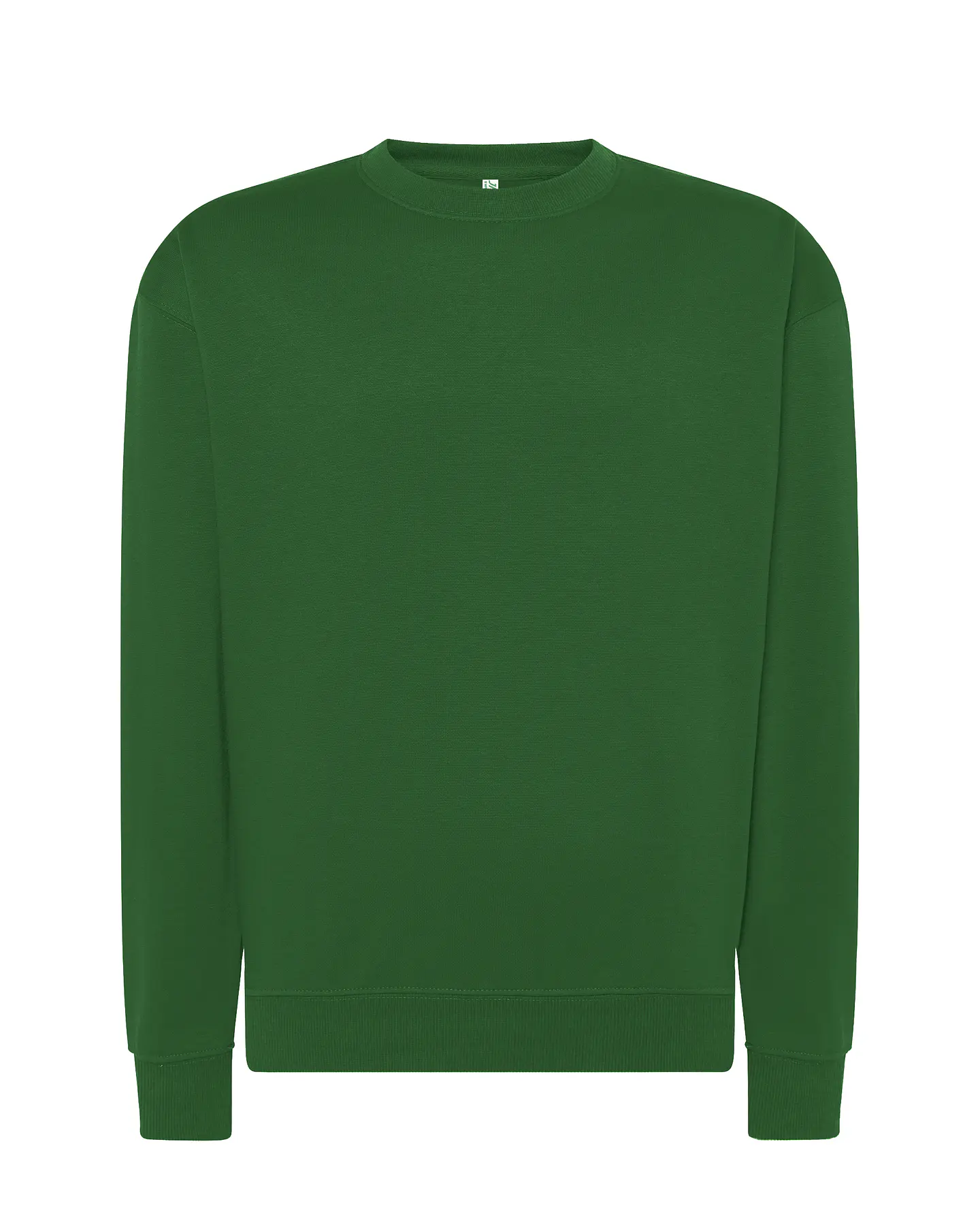 Crew Neck Sweatshirt — Bottle Green — Sem Personalização 1