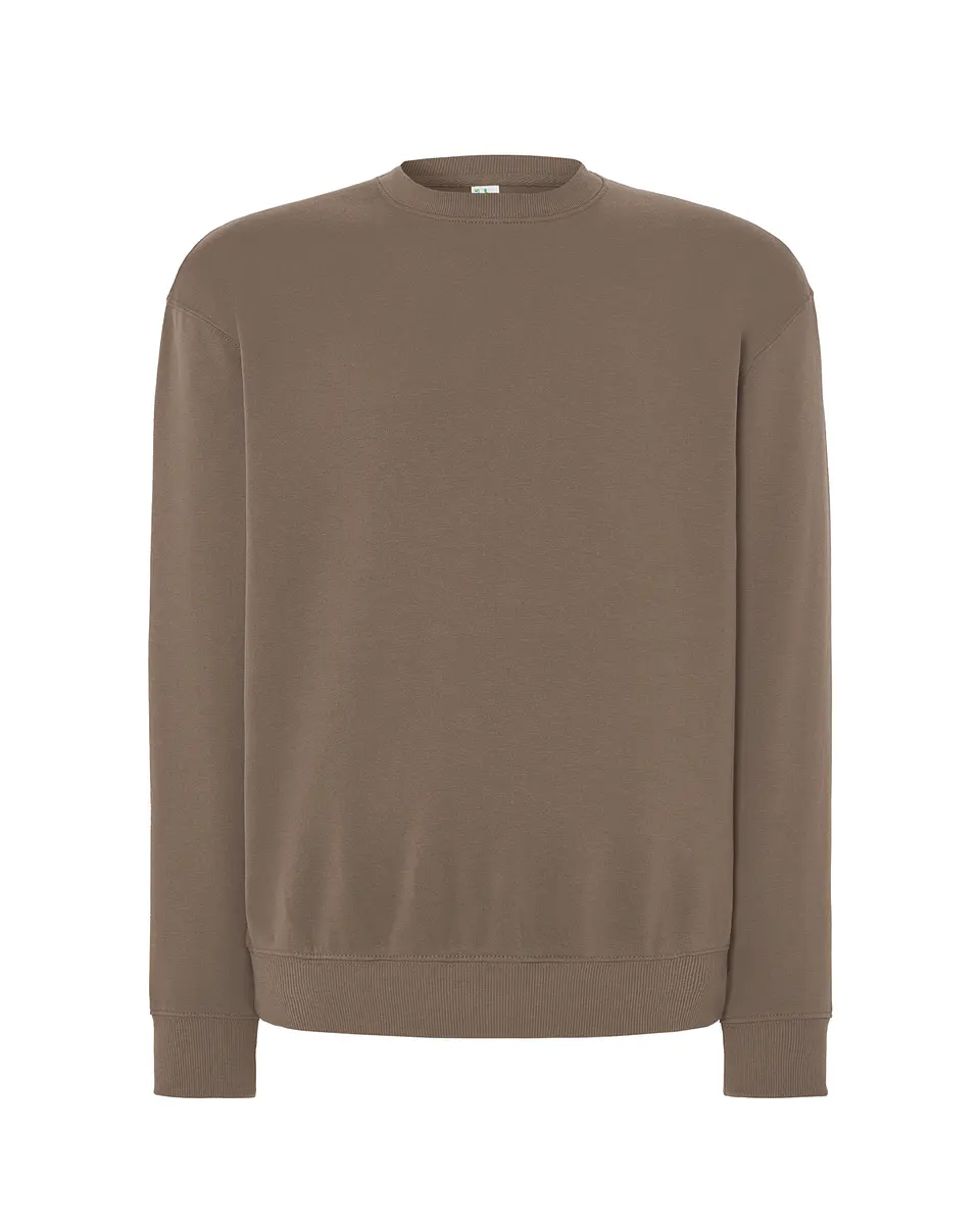 Crew Neck Sweatshirt — Brown Dark — Sem Personalização 1